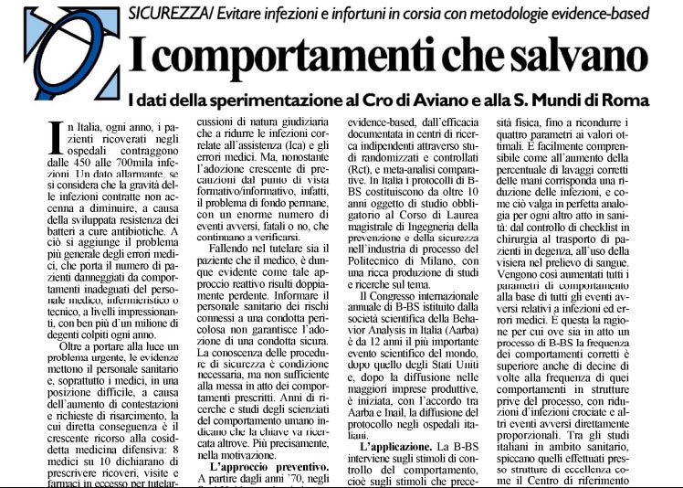 AARBA sicurezza sul lavoro Articolo